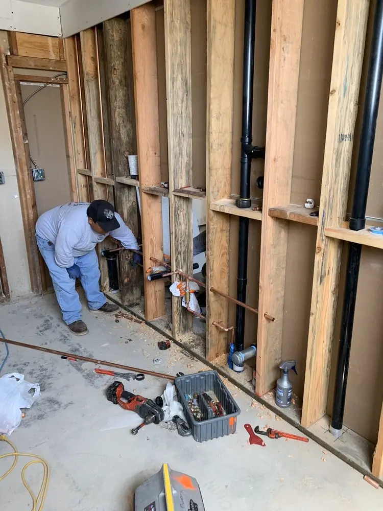Commercial rough-in plumbing for Gas Line Repair in Thornbury Hunt